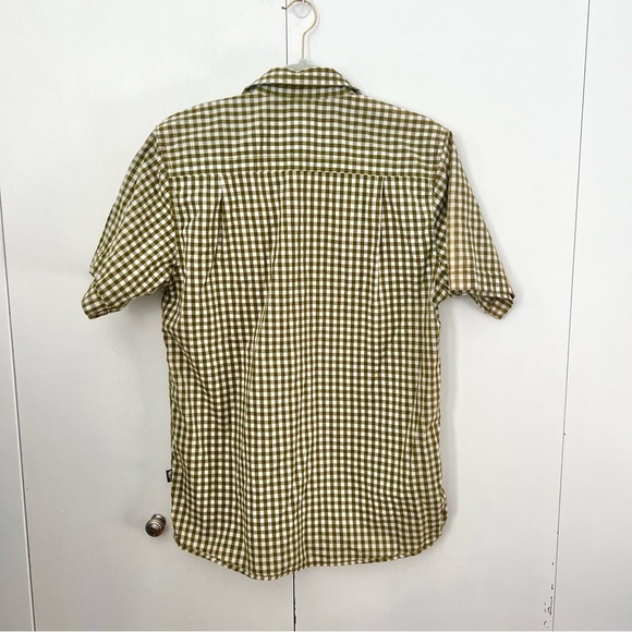 The North Face Men's Green Checkered Shirt Button Down Size Small - Picture 3 of 10